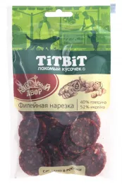 ТИТБИТ Нарезка филейная для собак