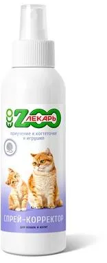 "ЭКО ZOOЛЕКАРЬ" Спрей приучение к когтеточке и игрушке для кошек