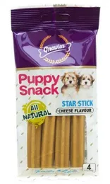 Gnawlers Puppy Stars Лакомство для собак с сыром