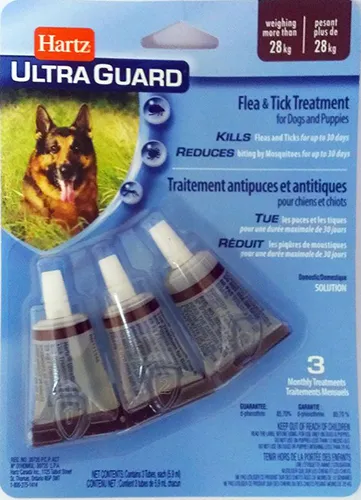 Капли противопаразитарные Ultra Guard "3in1" для питомцев