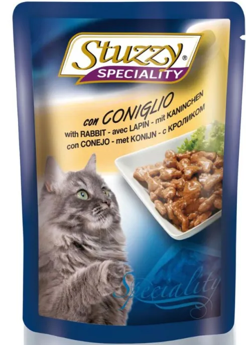 Stuzzy Speciality Cat Пауч (кролик) для кошек