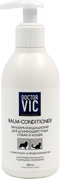 Бальзам-кондиционер Doctor VIC для длинношерстных для собак для кошек