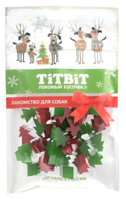 ТИТБИТ Жевательный снек для собак (Новогодняя коллекция)