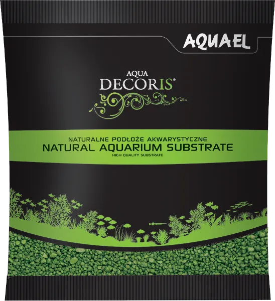 Aquael Грунт Aqua Decoris (зеленый), 2-3 мм
