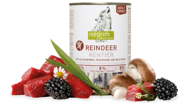 Isegrim Adult Forest (северный олень+черника, грибы, травы) для собак