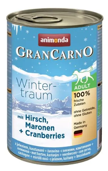 Gran Carno WInter Traum (с олениной, каштаном и клюквой) для собак