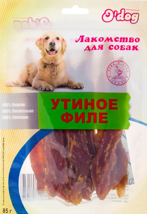 O'dog Лакомство Утиное филе для собак