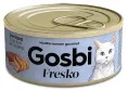 Gosbi Fresko Sterilized (Тунец, креветки) для кошек
