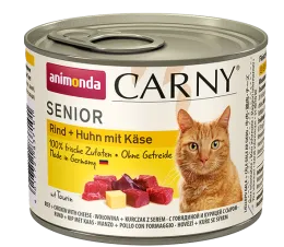 Carny Senior (с говядиной, курицей и сыром) для кошек