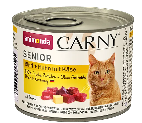 Carny Senior (с говядиной, курицей и сыром) для кошек