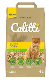 Calitti Corn Наполнитель кукурузный для кошек