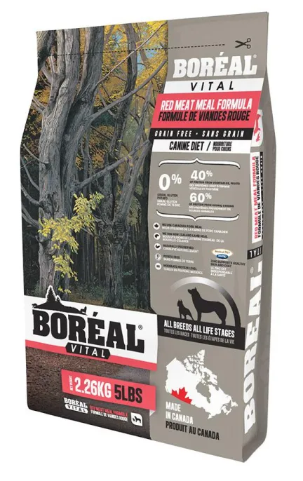 Boreal Vital GF All Breeds Dog (Красное мясо), 2,26 кг