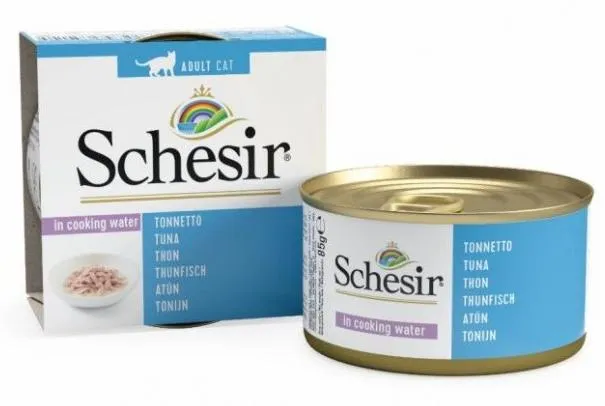 Schesir Tuna (тунец в собственном соку) для кошек