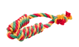 Doglike "Dental Knot" Сарделька двойная, цветная для собак