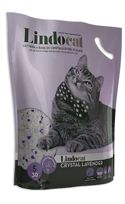 Lindocat Наполнитель Crystal Lavender для кошек