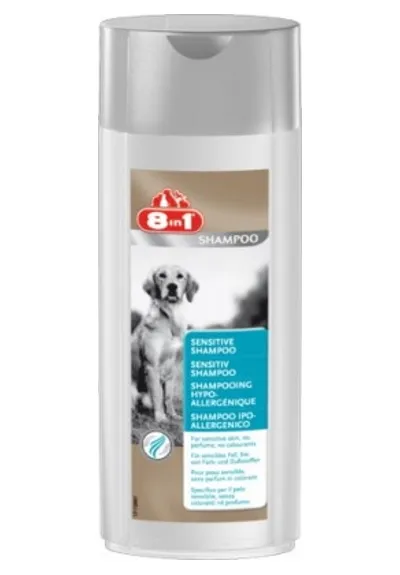 Шампунь 8in1 Gentle Hypoallergenic Shampoo, 250 мл для собак