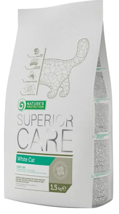 Nature's Protection White Cat, 1,5 кг