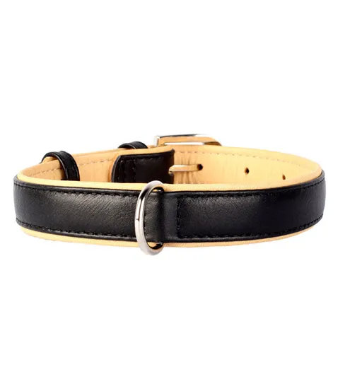Collar Brilliance без украшений Black для собак
