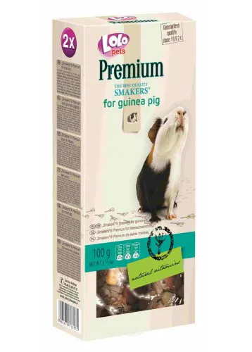 Lolo Pets Smarkers Premium Лакомство для морских свинок для грызунов