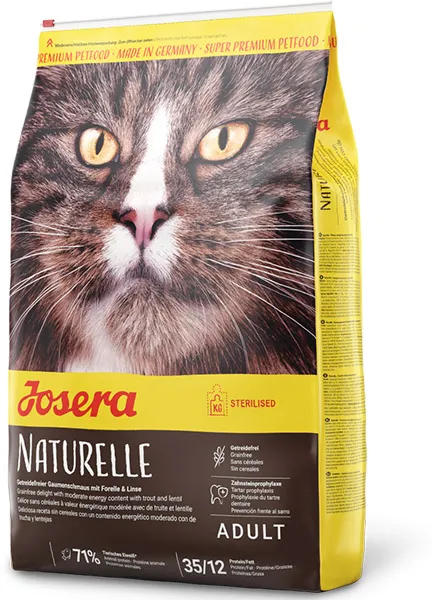 Корм Josera Naturelle Adult Sterilised для кошек, 2 кг