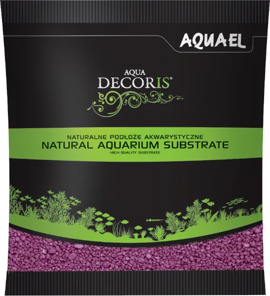 Aquael Грунт Aqua Decoris (фуксия), 2-3 мм