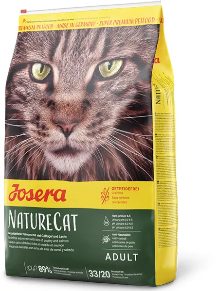 Корм Josera NatureCat Adult Sensitive для кошек, 400 г