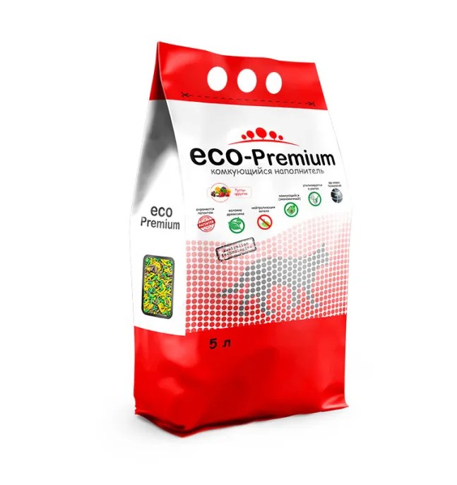 ECO-Premium (Тутти-фрутти) для кошек