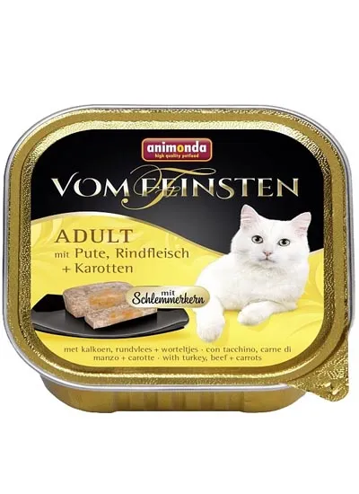 Vom Feinsten (с индейкой, говядиной и морковью) для кошек