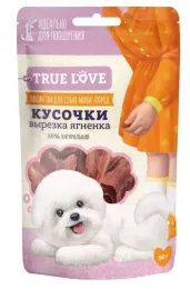 True Love Кусочки (вырезка ягненка) для собак