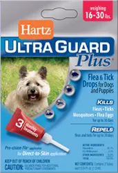 Hartz Ultra Guard PLUS Drops дополнительная защита "4 в 1"