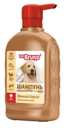 Шампунь-кондиционер Mr.Bruno "Нежный бархат", 350 мл для собак