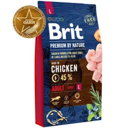Корм Brit Premium by Nature Adult L для собак