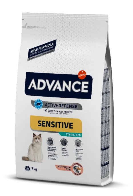 Advance Cat Sterilized Sensitive (Лосось), 1,5 кг